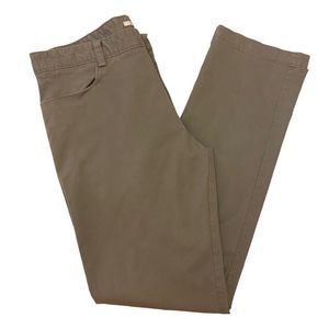 Calvin Klein Size 33X32 Gray Cotton Slim Fit Pants